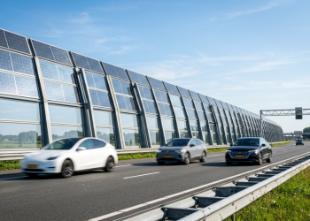 A Holanda transformou as barreiras de som das rodovias em usinas solares e agora gera eletricidade limpa sem ocupar um centímetro de terra nova
