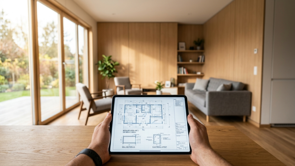Casas de madeira engenheirada são o futuro do setor. Conheça a tecnologia CLT e veja como módulos pré-fabricados entregam alto padrão