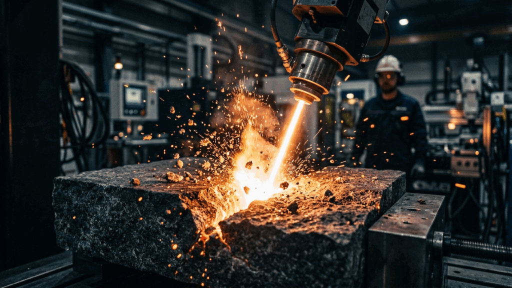 Como o sistema de perfuração a laser revoluciona a engenharia subterrânea profunda