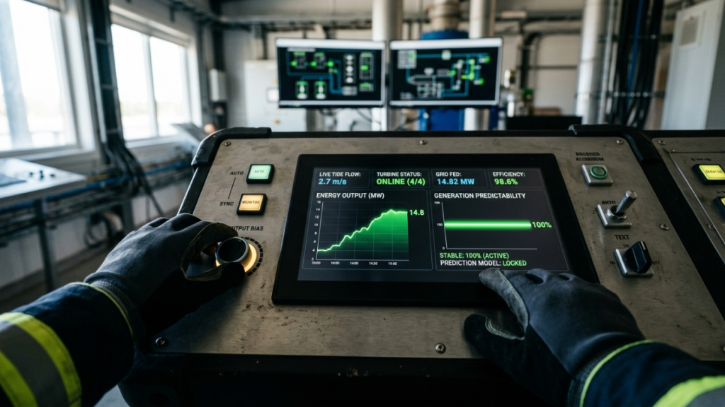 A tecnologia submarina mais previsível da Escócia para gerar energia limpa sem depender do clima