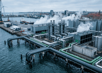 A bomba de calor colossal da Dinamarca bebe energia do mar e entrega aquecimento urbano para substituir uma antiga usina a carvão sem queimar combustível fóssil