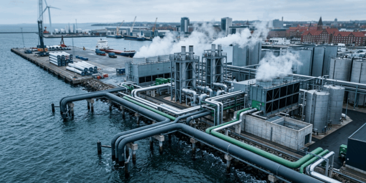A bomba de calor colossal da Dinamarca bebe energia do mar e entrega aquecimento urbano para substituir uma antiga usina a carvão sem queimar combustível fóssil