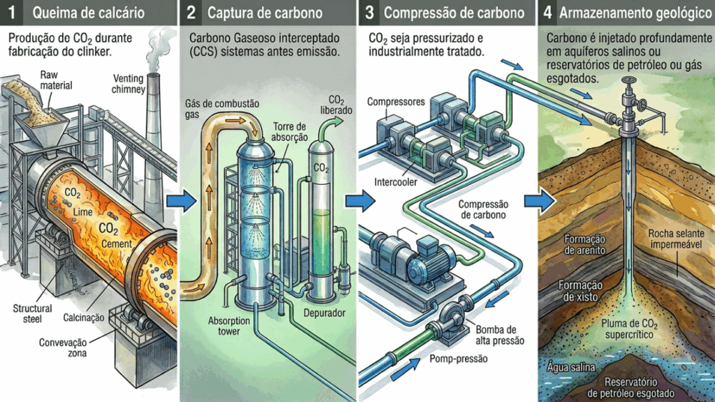 A fábrica de cimento da Noruega que captura carbono antes da fumaça chegar ao céu inaugura uma nova fase para uma das indústrias mais difíceis de descarbonizar