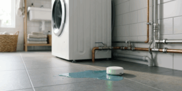 Nem vazamento descoberto tarde, nem registro fechado na correria: o sensor inteligente que detecta água fora do lugar e pode avisar antes do piso estufar