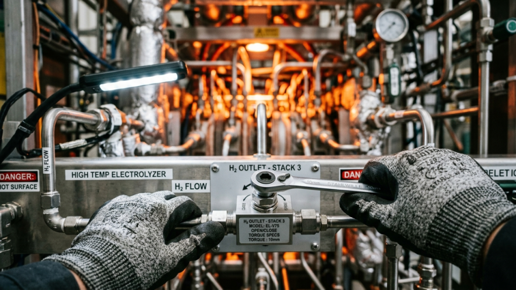A tecnologia de eletrólise mais eficiente do mercado para reaproveitar calor residual da Petrobras