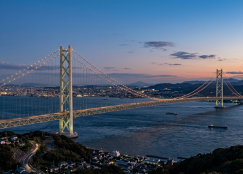 A engenharia por trás do sistema que permite à Ponte Akashi Kaikyō resistir a abalos extremos