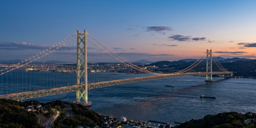 A engenharia por trás do sistema que permite à Ponte Akashi Kaikyō resistir a abalos extremos
