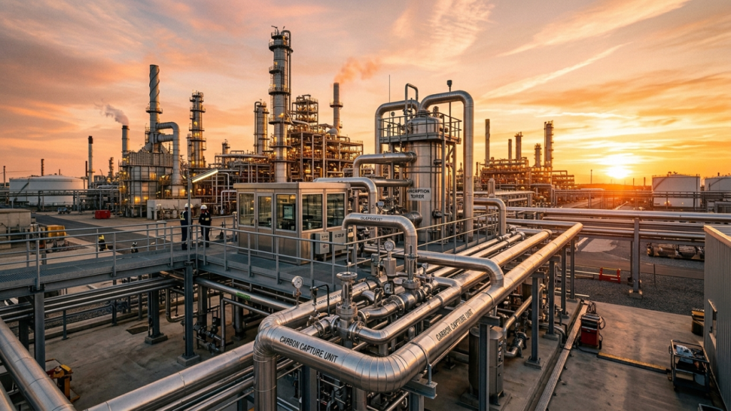 Refino sustentável: os desafios técnicos da neutralidade de carbono na indústria petrolífera