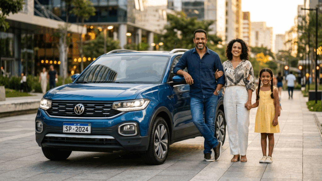A melhor versão do Volkswagen T-Cross para quem busca desempenho, espaço e economia em 2026