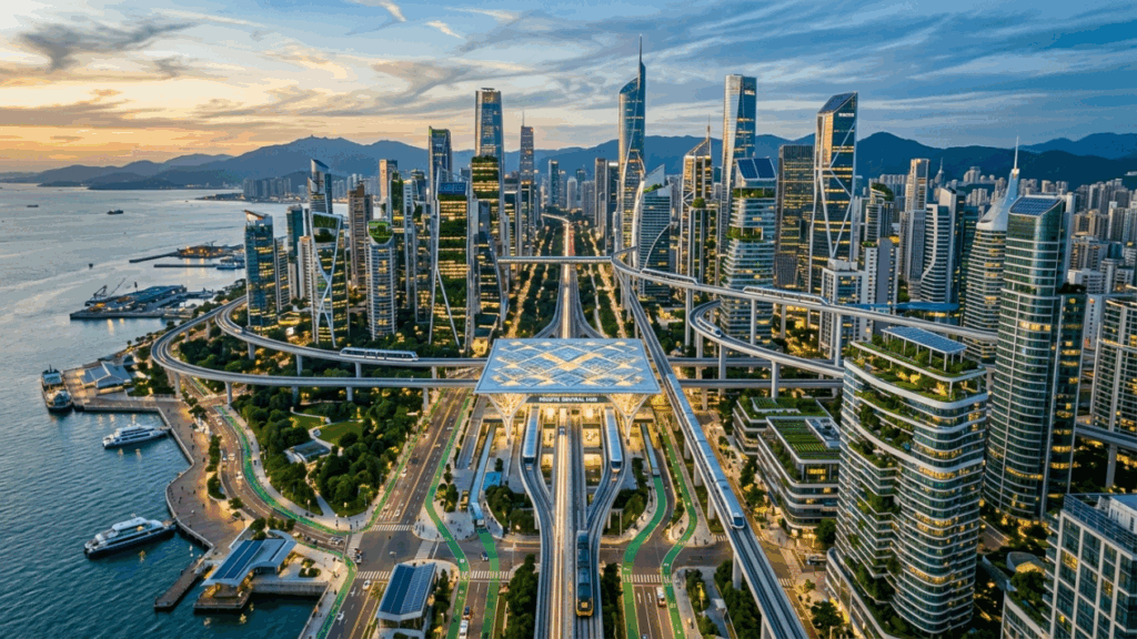 A megacidade mais eficiente do mundo para viver, investir e entender o futuro tecnológico