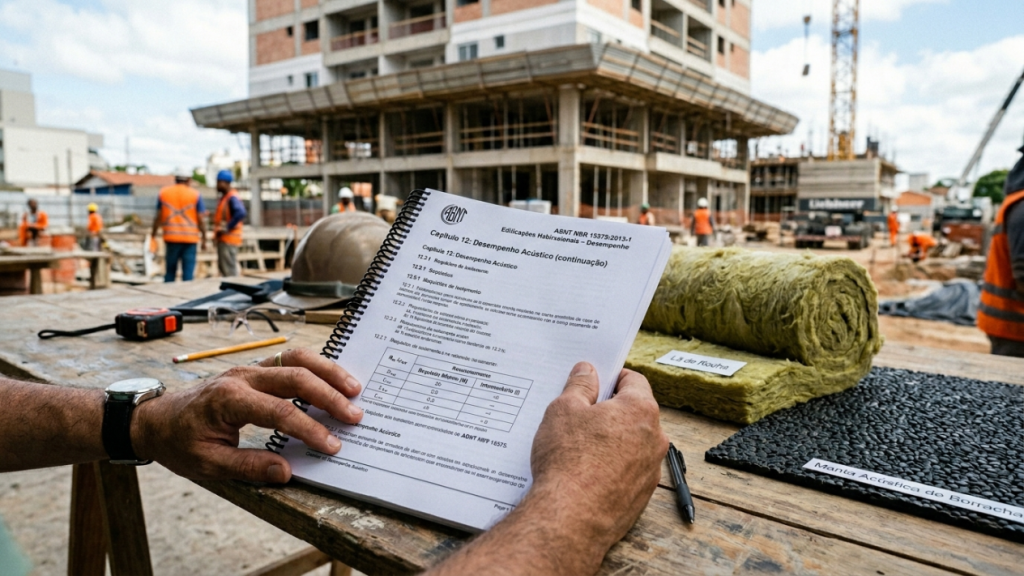 A engenharia do isolamento acústico e o cumprimento das normas de desempenho