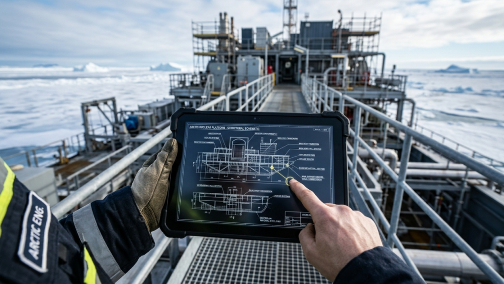 A Rússia projeta um submarino nuclear de 360 metros para transportar gás natural liquefeito pelo Ártico por baixo do gelo sem precisar de quebra-gelo ou gasoduto