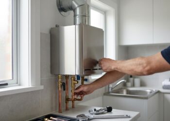 Quanto custa instalar aquecedor a gás em 2026 e por que chaminé, exaustão e ponto de água quente podem pesar mais que o aparelho
