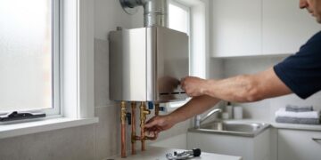 Quanto custa instalar aquecedor a gás em 2026 e por que chaminé, exaustão e ponto de água quente podem pesar mais que o aparelho