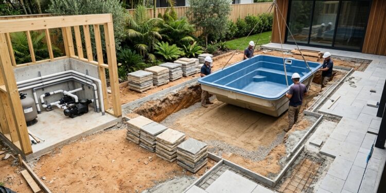 Quanto custa instalar piscina compacta no quintal em 2026