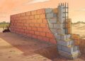 Quanto um pedreiro cobra para construir um muro simples de 30 metros em 2026?