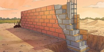 Quanto um pedreiro cobra para construir um muro simples de 30 metros em 2026?