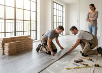 Quanto custa instalar piso vinílico em toda a casa em 2026 — e quando vale mais a pena que o porcelanato