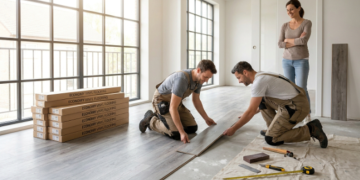 Quanto custa instalar piso vinílico em toda a casa em 2026 — e quando vale mais a pena que o porcelanato