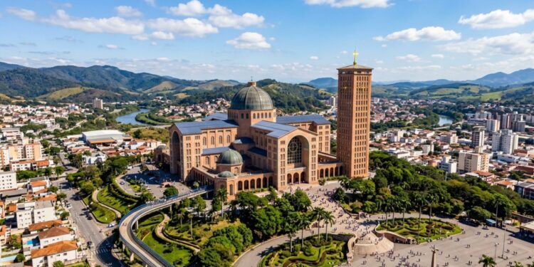 Legado de fé e arquitetura monumental: o destino brasileiro que recebe milhões de peregrinos e abriga um templo histórico