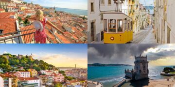 Distribuída por 7 colinas e capital desde 1256, a cidade litorânea une ladeiras milenares e uma das maiores pontes da Europa sobre o rio Tejo