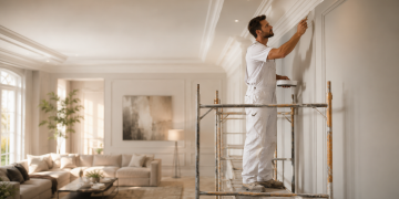 Quanto custa pintar uma casa de 100 m² por dentro, com massa corrida, tinta acrílica e mão de obra, em 2026