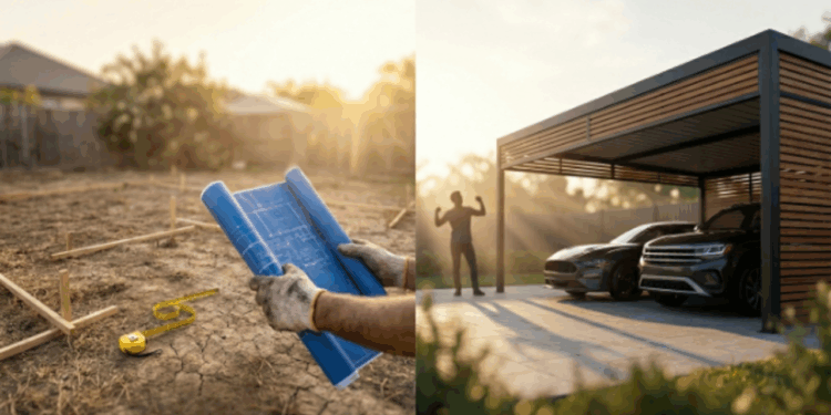 Quanto custa construir uma garagem coberta do zero com preços atualizados