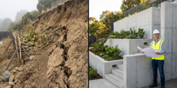Quanto custa construir um muro de arrimo de contenção de 5 metros em 2026 — e por que é diferente de um muro comum