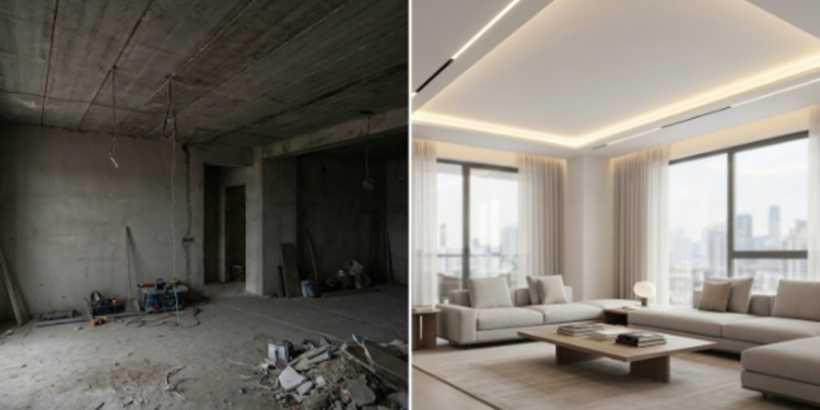 Quanto custa instalar forro de drywall em uma área de 80 m² em 2026