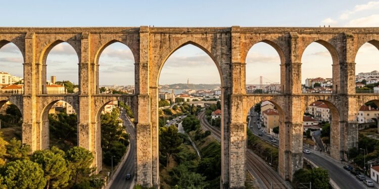 Com 35 arcos sobre um vale, o Aqueduto das Águas Livres levou água a Lisboa e resistiu ao terremoto de 1755