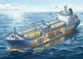 A amônia que cheira a produto químico pesado começa a mover rebocadores e pode virar o combustível improvável dos navios gigantes que hoje queimam diesel no mar