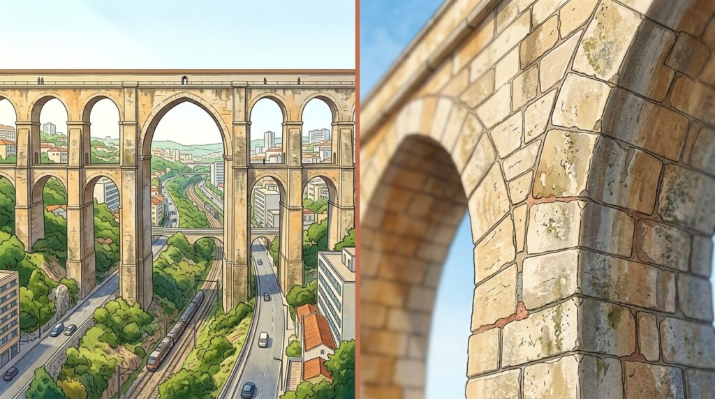 Com 35 arcos sobre um vale, o Aqueduto das Águas Livres levou água a Lisboa e resistiu ao terremoto de 1755