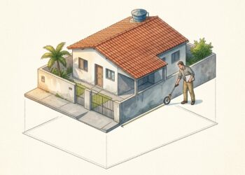 Ter a escritura do terreno não significa que a casa esteja regularizada!