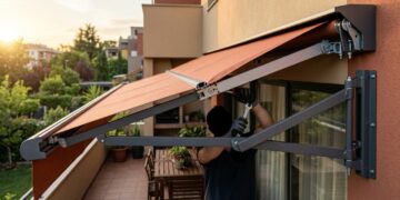 Quanto custa colocar um toldo retrátil na varanda e criar sombra sem fechar o espaço permanentemente
