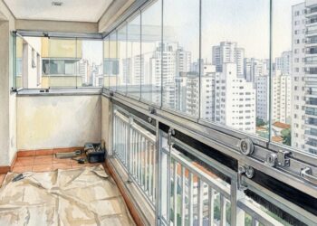 Quanto custa envidraçar a sacada do apartamento e quais despesas aparecem depois da instalação