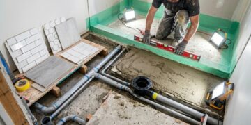 Refazer o banheiro sem corrigir o ralo e o caimento pode deixar um piso bonito sobre um problema que continuará escondido