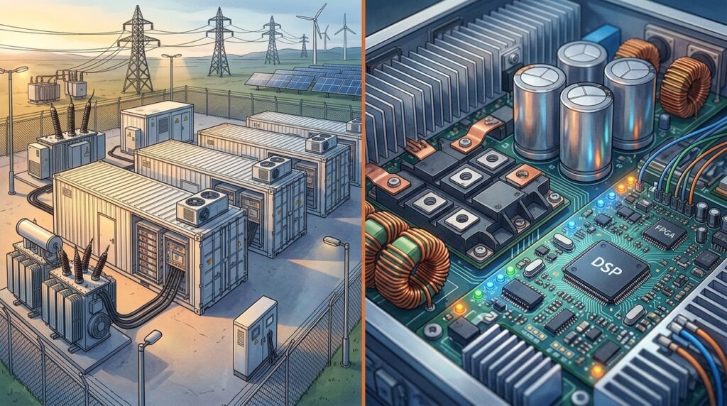 Inversores formadores podem ajudar redes elétricas a voltar depois de grandes apagões