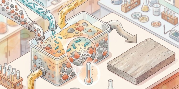 A revolução do cimento cultivado por bactérias que pode mudar a construção