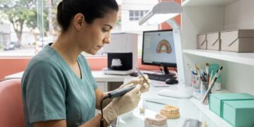 A precisão do técnico em prótese dentária faz diferença antes mesmo da peça ficar pronta
