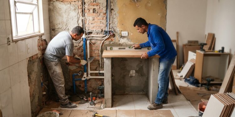 Quanto custa reformar cozinha compacta em 2026?