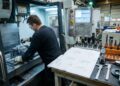 Operador de torno CNC transforma desenhos digitais em peças de precisão e um erro de programação pode perder horas de produção