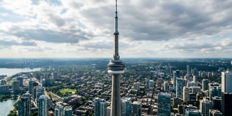 A agulha de 553 metros que colocou antenas acima dos arranha-céus e virou o símbolo de Toronto