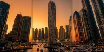 A torre de 307 metros que gira 90 graus sobre Dubai e transforma cada andar em parte de uma espiral