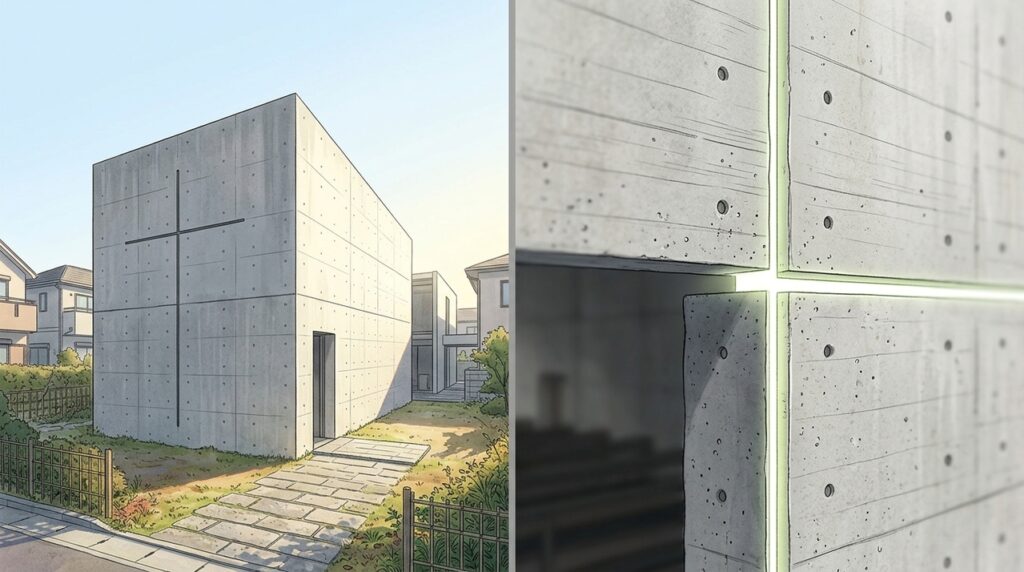 A Igreja da Luz transforma uma caixa de concreto em um dos encontros mais intensos entre sombra e claridade