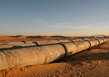 Rio artificial levou água fóssil pelo deserto da Líbia
