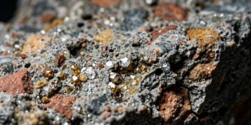 O concreto do futuro pode prender CO₂ da fábrica dentro do próprio material por mineralização de carbono