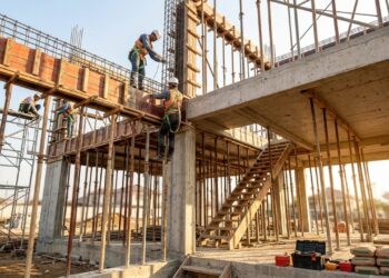 Quanto custa construir um sobrado de 100 m² em 2026, obra pode passar de R$ 195 mil antes de terreno, projeto e acabamento fino