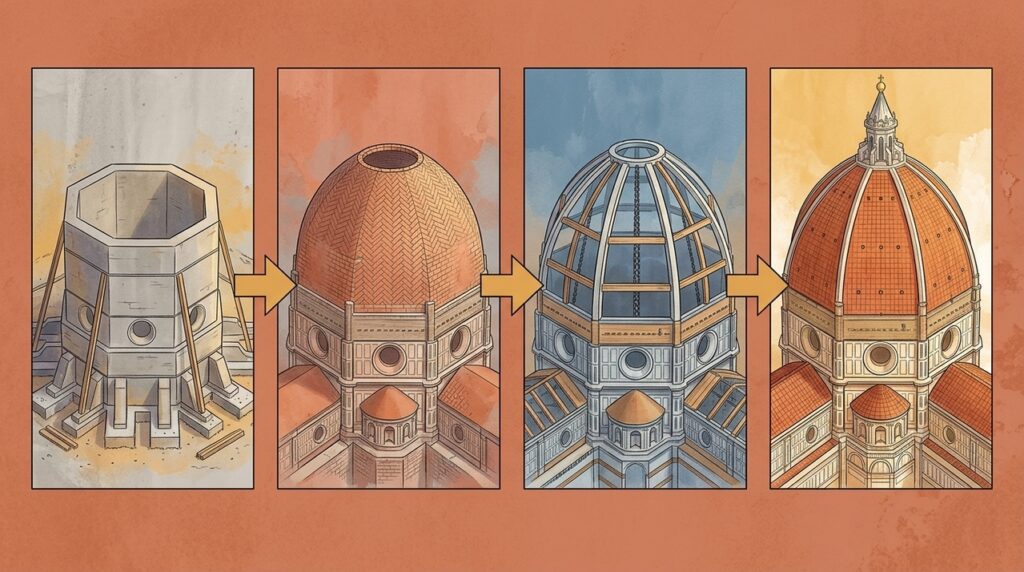 A cúpula impossível de Florença que obrigou Brunelleschi a transformar arquitetura em laboratório de engenharia