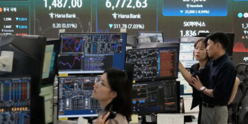Bolsa da Coreia do Sul aciona circuit breaker pela terceira vez em julho após alta nos juros
