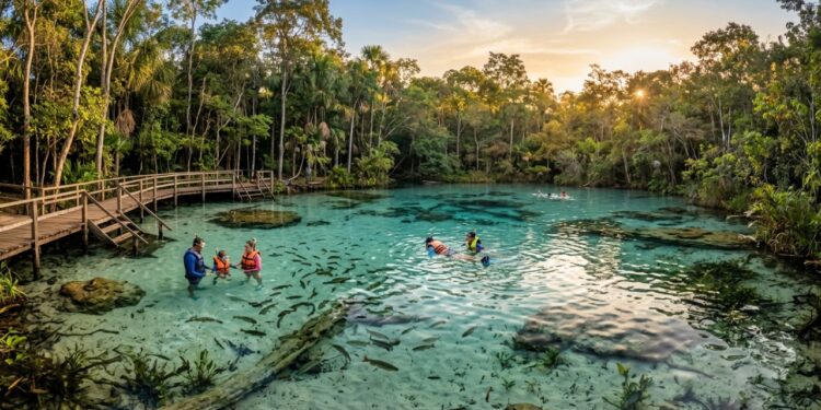 Um Aquário Encantado de 6 metros e águas cristalinas fazem deste destino o Bonito de Mato Grosso